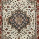 Ornate Crimson Beauty Hand Knotted Area Rug