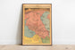 Palestine Map Print| Art History| 1945 Palestine Map Palestine Map Print| Art History| 1945 Palestine Map World War 2 Map Print| Causasus Map| Poster Print 