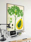 Papaya Wall Print| Botanical Wall Art