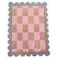 Pastel Harmony Scalloped Leaf Hand Tufted Rug