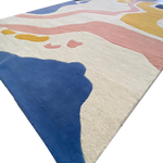 Pastel Land Current Hand Tufted Rug