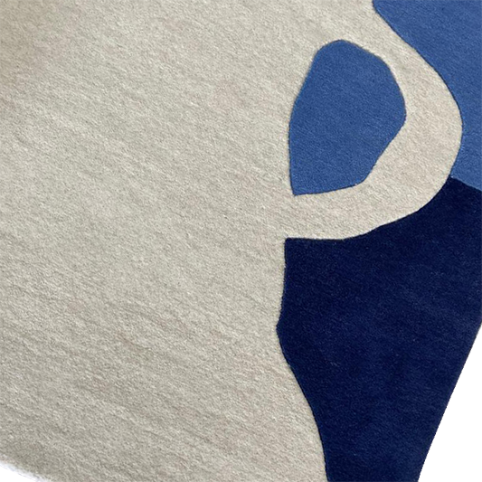 Pastel Land Current Hand Tufted Rug