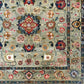 Pastel Medallion Blossom Hand Knotted Area Rug