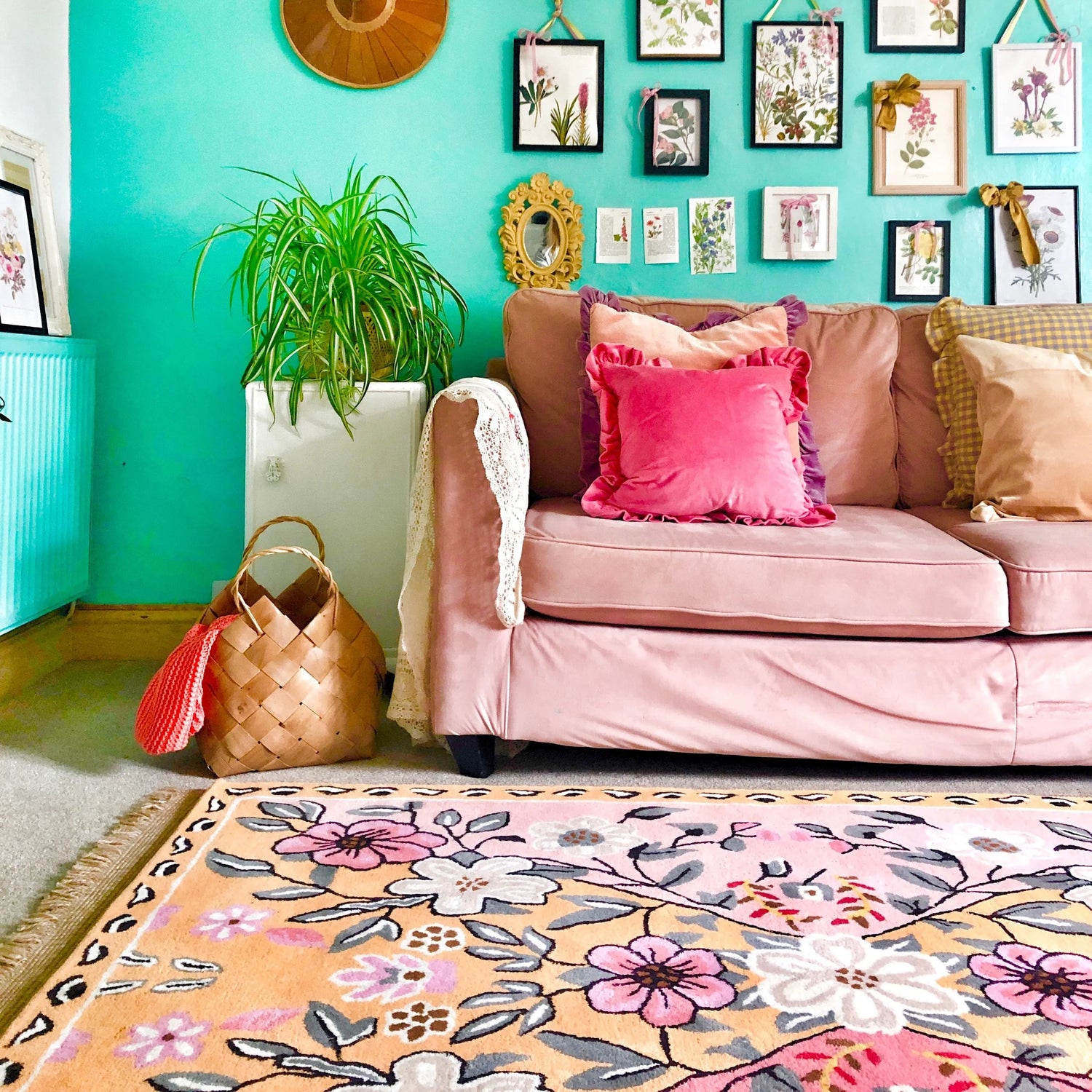 Pastel Paradise Hand Tufted rug