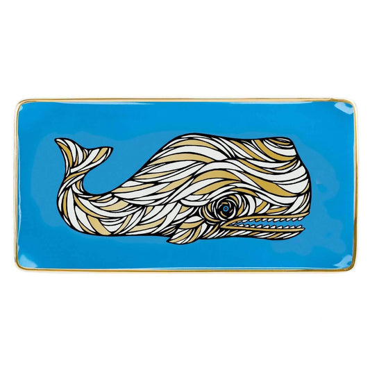 Patch NYC Whale Porcelain Tray 