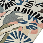Patterned Motion Play Hand Tufted Rug