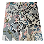 Patterned Motion Play Hand Tufted Rug