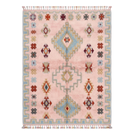 Peach Tribal Heritage Moroccan Shag Rug