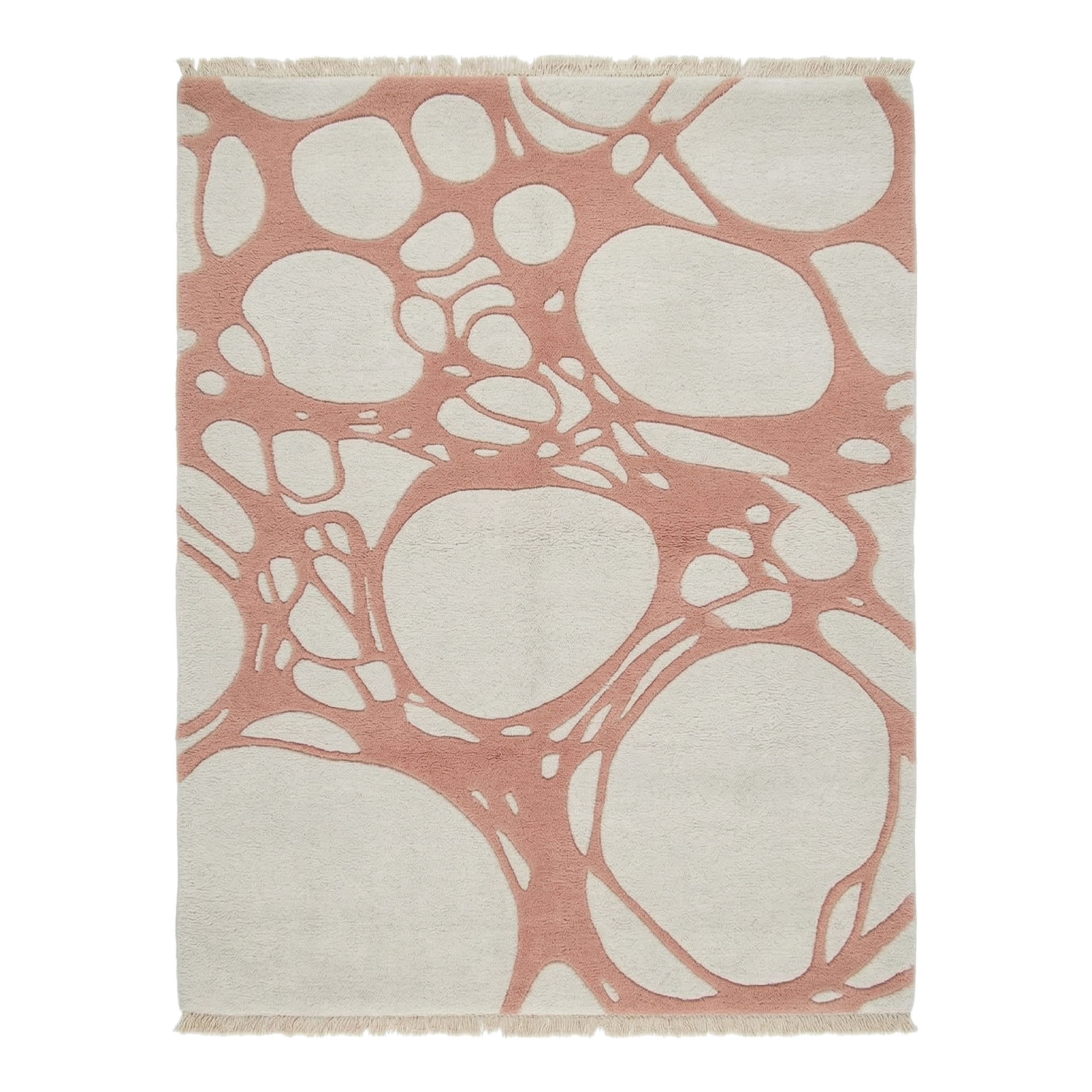 Pebble Pastel Path Hand Knotted Rug
