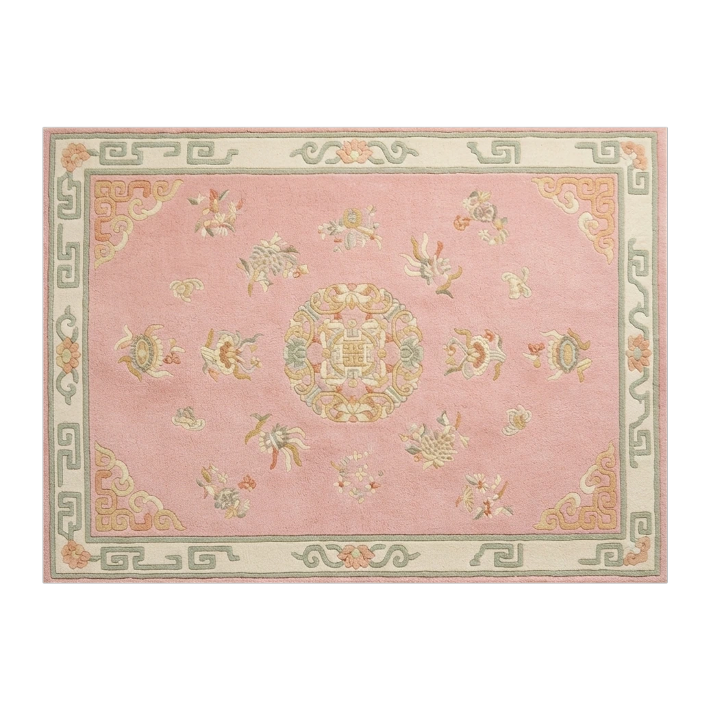 Peony Blush Pavilion Hand Tufted Rug - alternate view