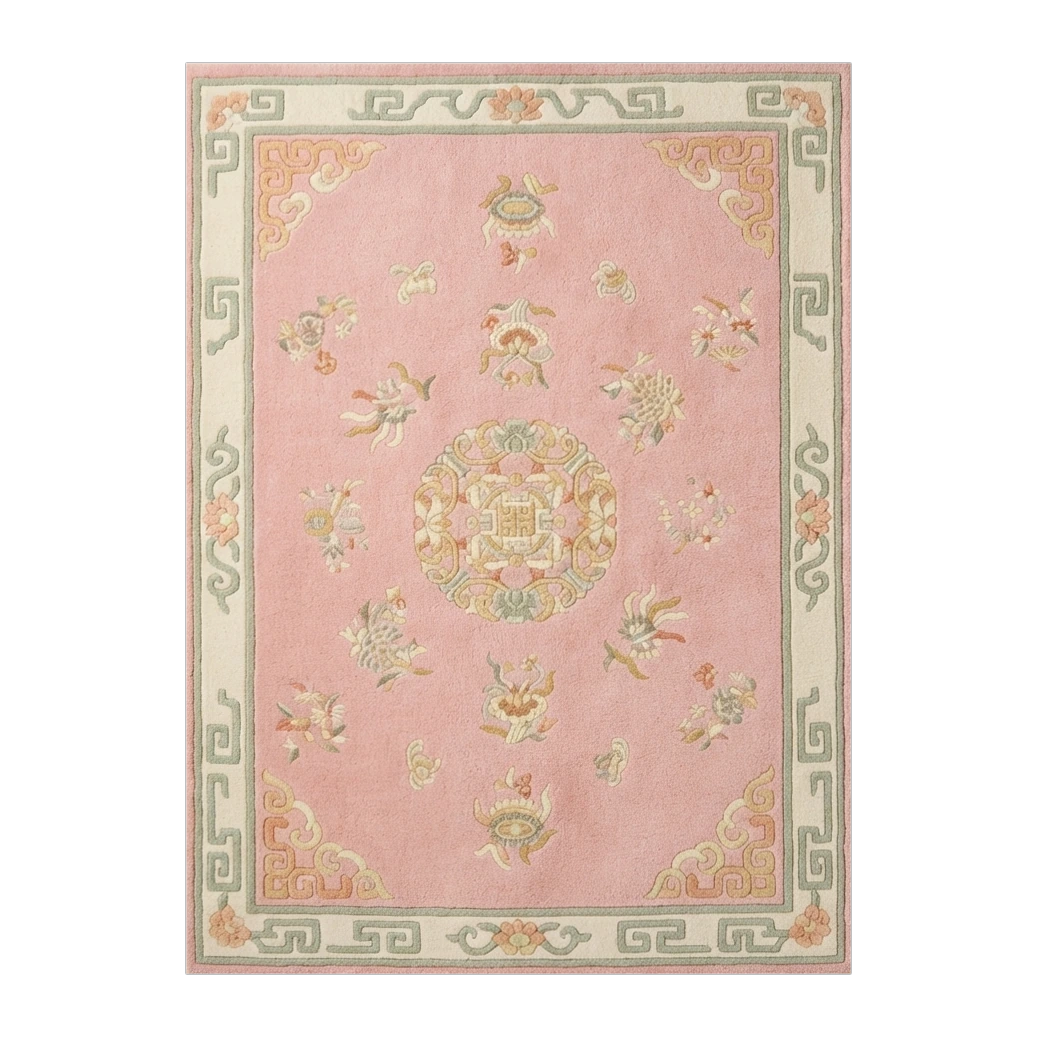 Peony Blush Pavilion Hand Tufted Rug