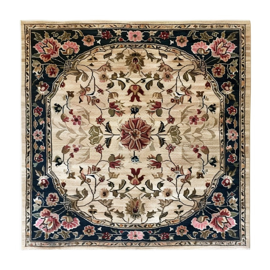 Petals in the Breeze Hand Knotted Area Rug