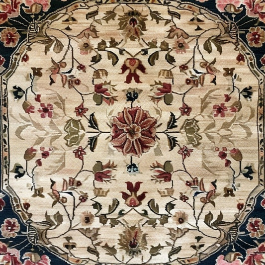 Petals in the Breeze Hand Knotted Area Rug