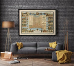 Philadelphia Map Print| Art History