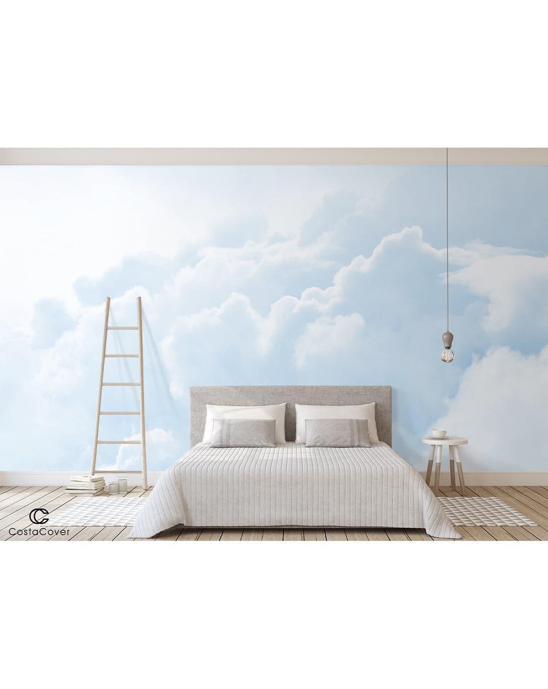 Pink Abstract Marble Stone Texture Wall Mural Pastel Blue Sky Clouds Bedroom Wall Mural Pastel Blue Sky Clouds Bedroom Wall Mural 