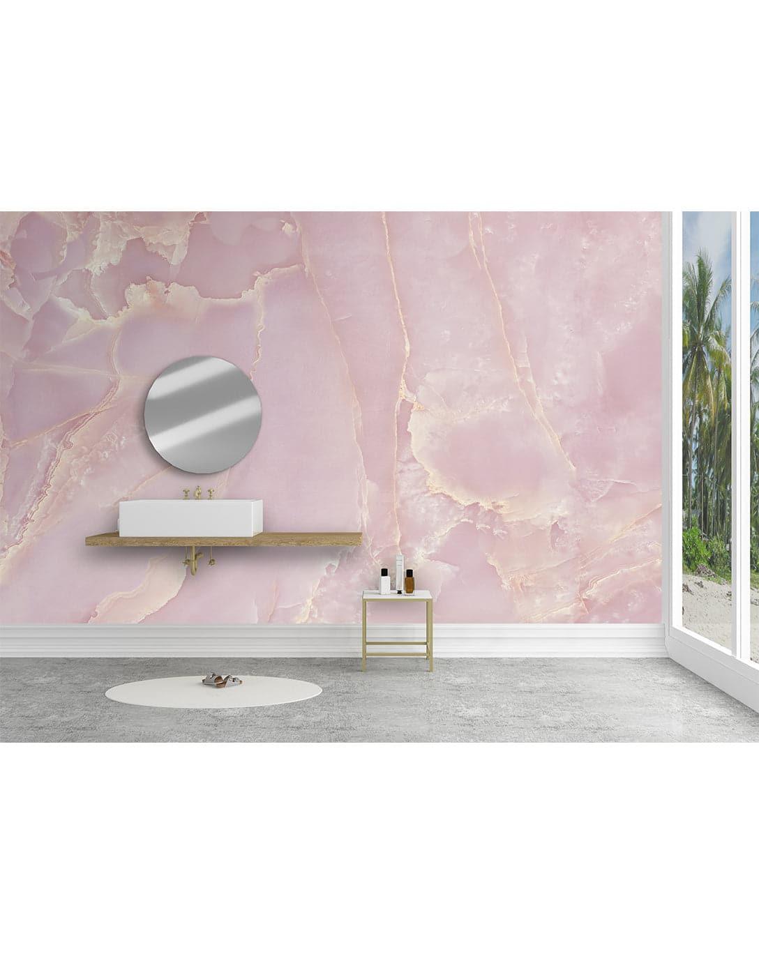 Pink Abstract Marble Stone Texture Wall Mural Pink Abstract Marble Stone Texture Wall Mural 