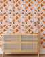 Pink and Orange Terrazzo Self Adhesive Wallpaper 