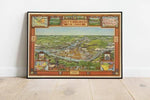 Pittsburgh Map Print| Art History