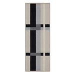 Plaid Grid Hand Tufted Runner Rug