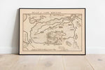 Plan of Cape Breton 1745| Poster Print