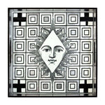 Poker Face Square Lacquer Tray