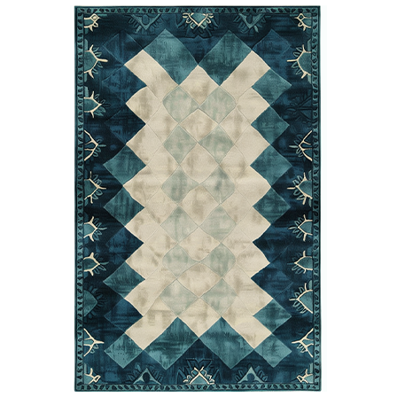 Prism Tides Hand Tufted Wool Rug