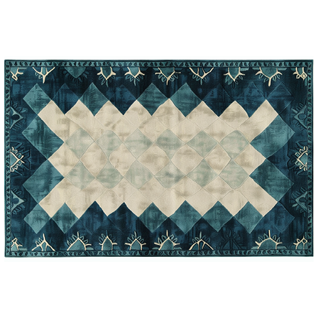 Prism Tides Hand Tufted Wool Rug