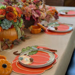 Pumpkin-Shaped Placemats