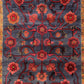 Red Bloom Harmony Rug Hand Tufted Rug