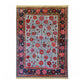 Red Velvet Bloom Hand Knotted Area Rug