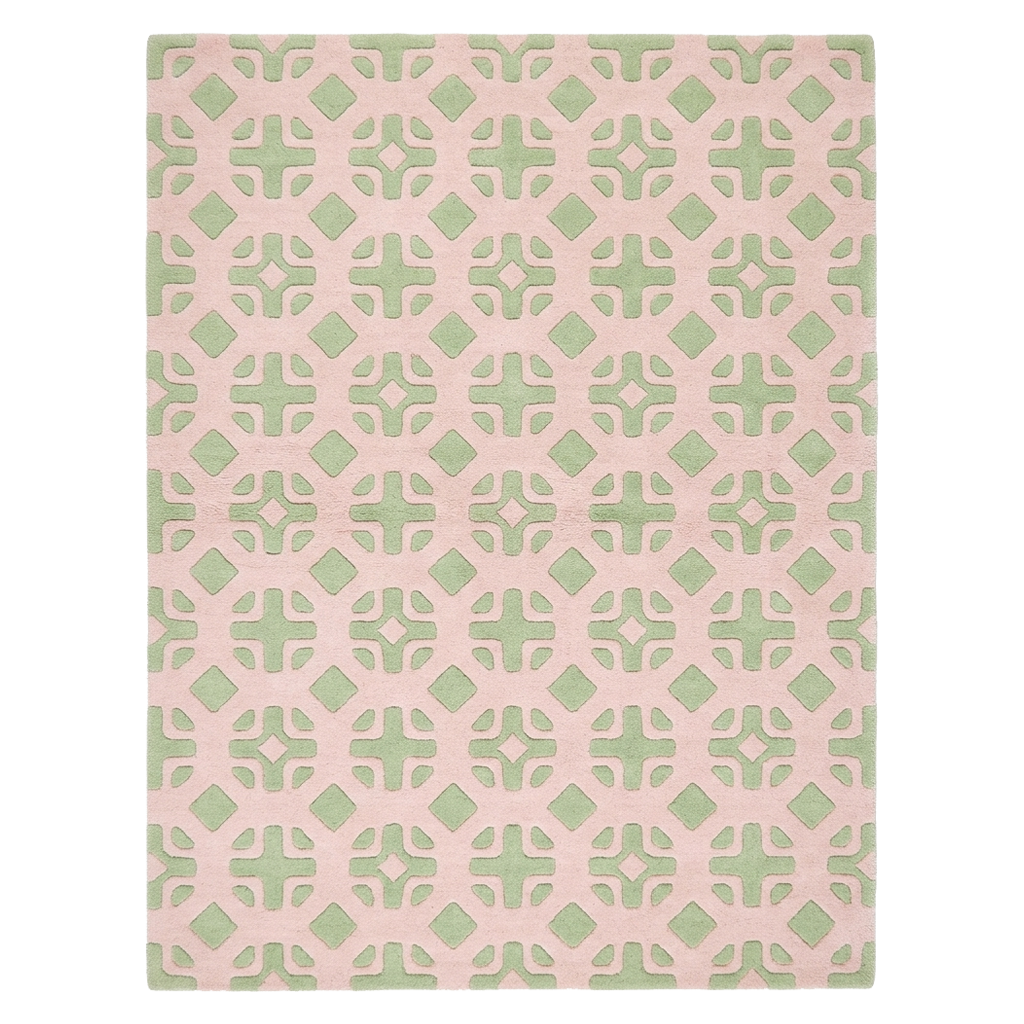 Retro Garden Hand Tufted Rug 