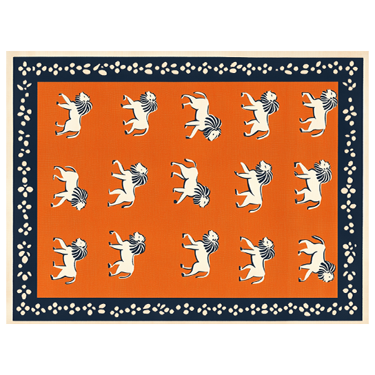 Roaring Parade Hand Tufted Rug