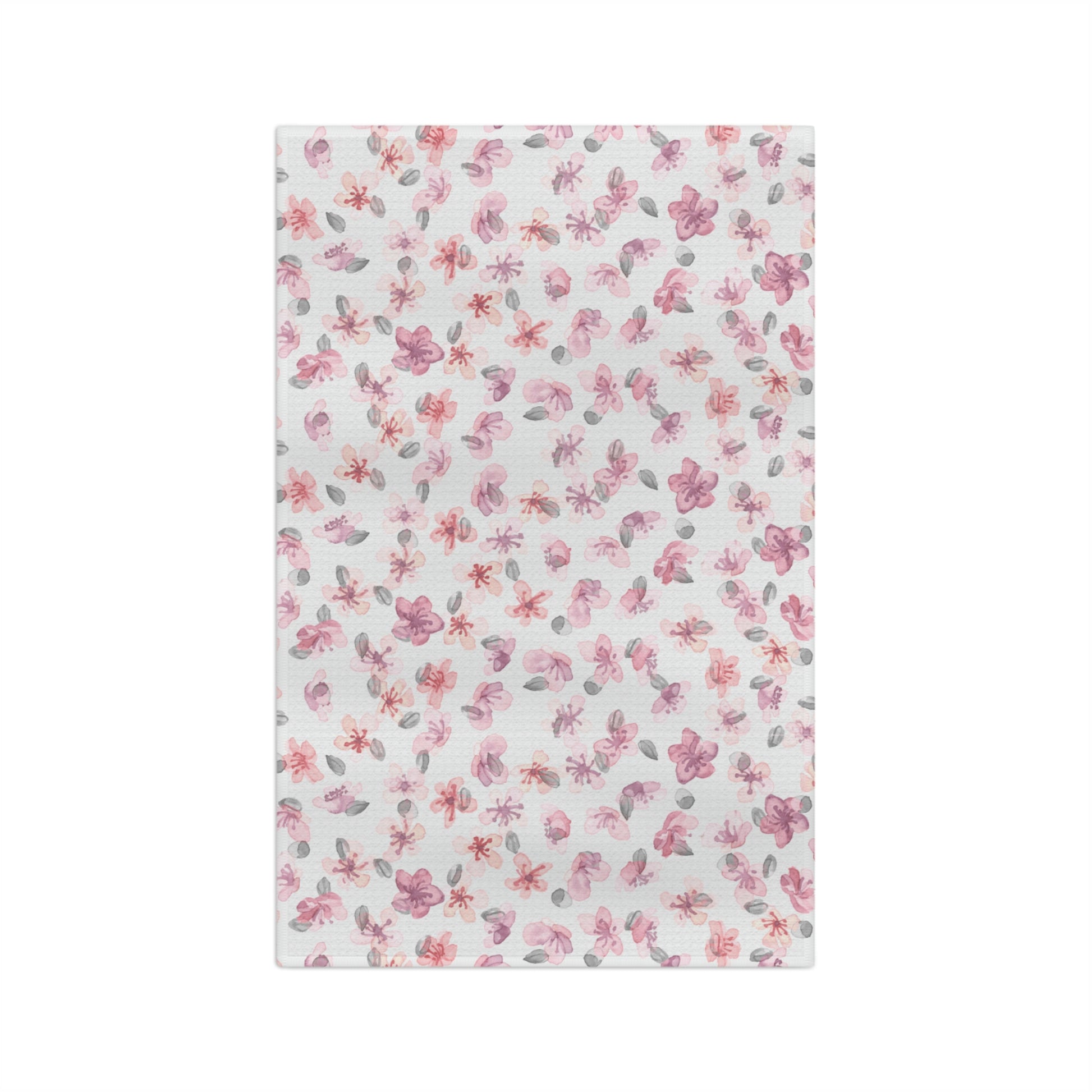 Romantic Petal Tea Towel 16'' × 25''