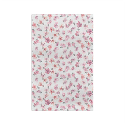 Romantic Petal Tea Towel 16'' × 25''