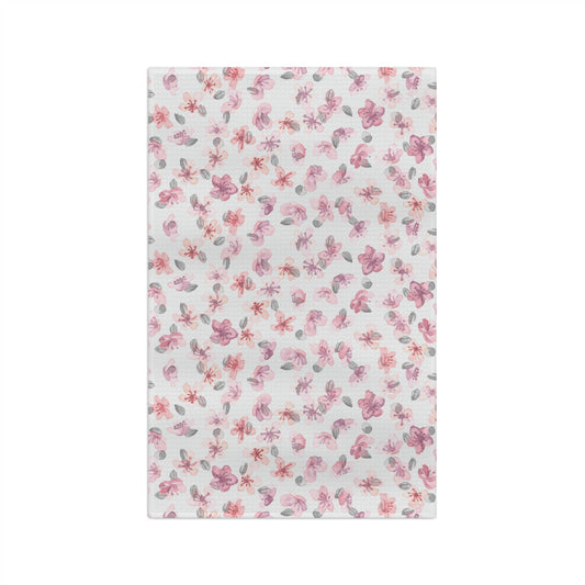 Romantic Petal Tea Towel 16'' × 25''