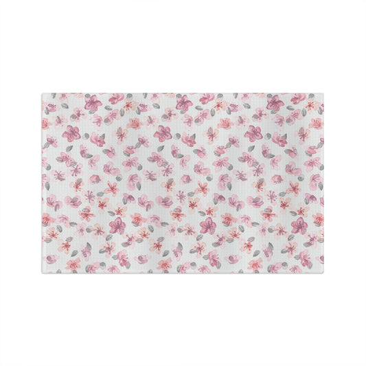 Romantic Petal Tea Towel