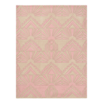 Rose Quartz Contemporary Hand Tufted Rug