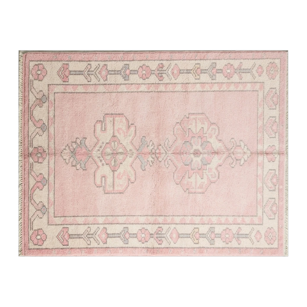 Rosewater Oushak Hand Knotted Rug - alternate view