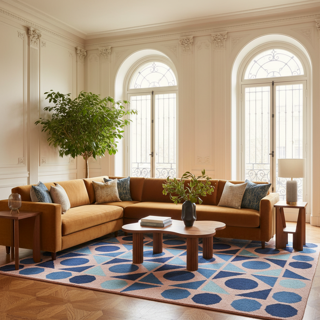 Round n Round Hand Tufted Wool Rug