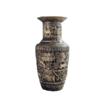 Royal Solid Brass Niello Flower Vase - Rural Khmer