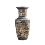 Royal Solid Brass Niello Flower Vase - Rural Khmer