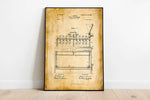 Milk Can Patent Print| Framed Art Print