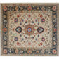 Rustic Floral Design Hand Knotted Area Rug