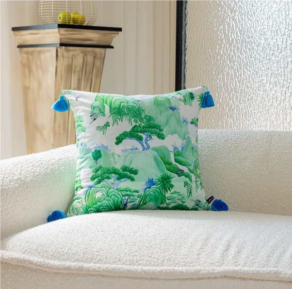 Mystic Mountain Luxury Pillow Cover