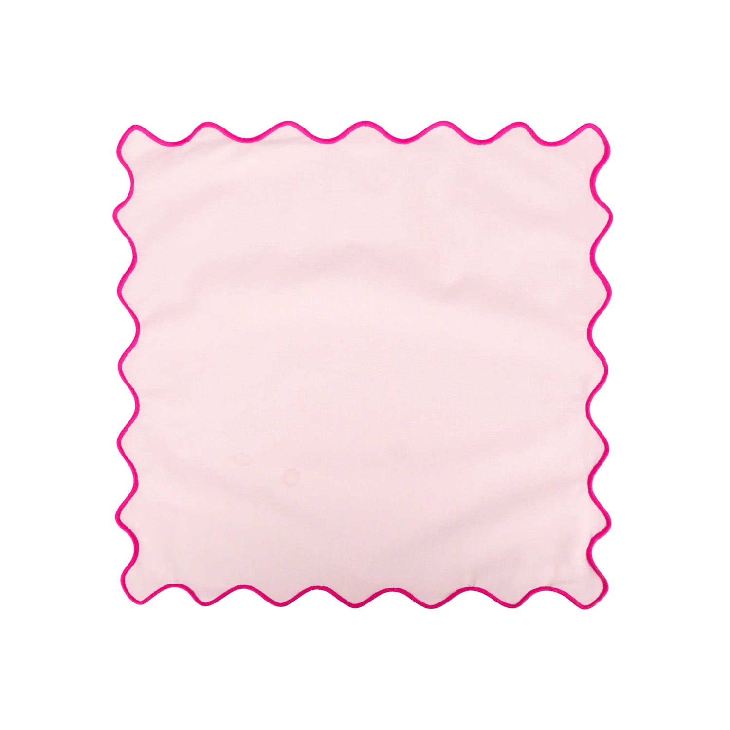 Rose Quartz Scalloped Serenity Placemat