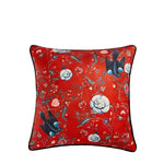 Retro Charm Magpie Bird Throw Pillow Case - MAIA HOMES