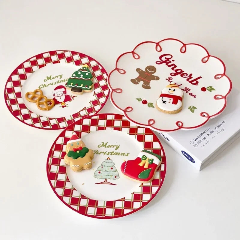 Santa Claus and Christmas Tableware