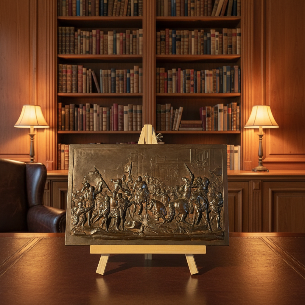 French 'Return of Henry IV' Relief — Museum Replica