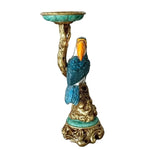 Classical Toucan Pedestal Candle Stand