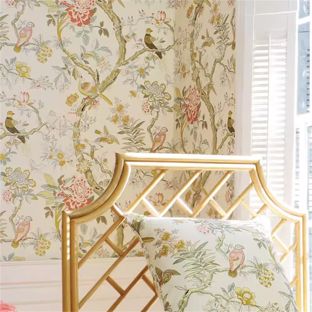 Trailing Floral Vine Mural